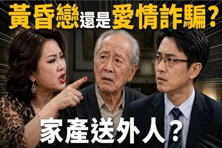 《陽光暖男 蘇家宏律師》黃昏戀還是愛情詐騙?八旬老翁與兒對簿公堂,奪產還控親兒不孝!家產只能送外人?蘇律師不捨老人無助眼神
